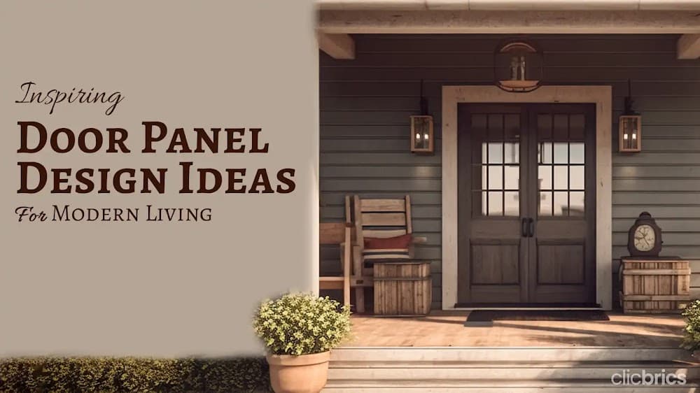 10 Door Panel Design Ideas For Functional & Artistic Entrances